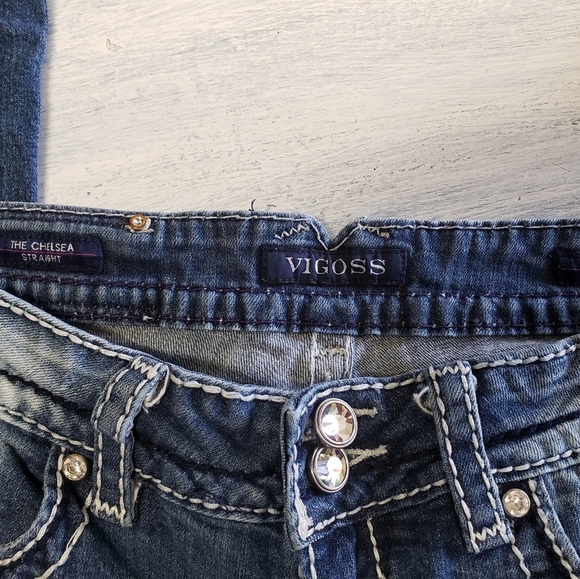🌻Distressed Vigoss Jeans - Picture 3 of 5